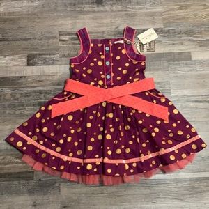 Matilda Jane NEW Polka Dot Dress 6